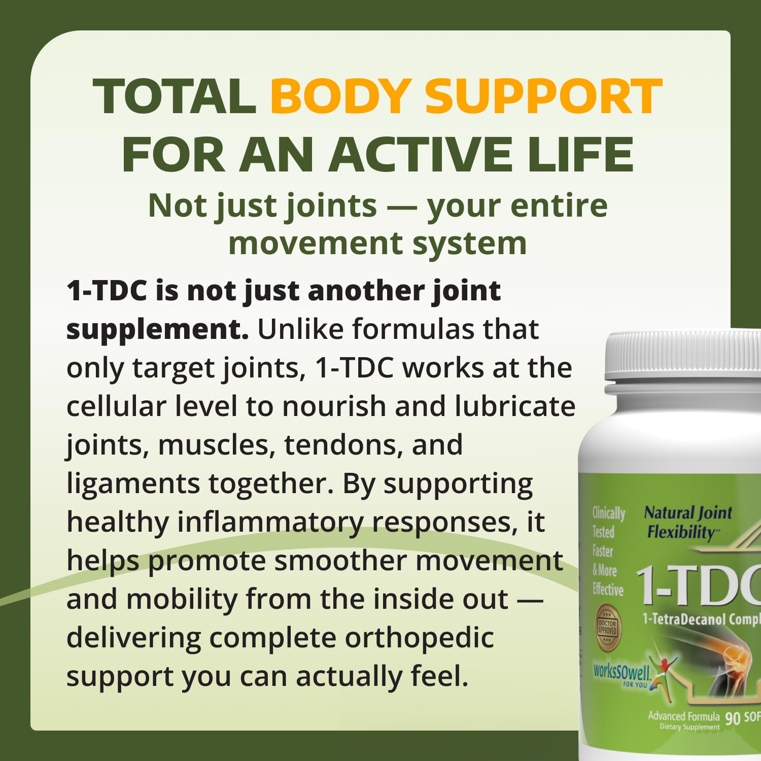 Amazon.co.jp: 1-TDC Joint Health Support 90 Soft Gels by 1-TDC